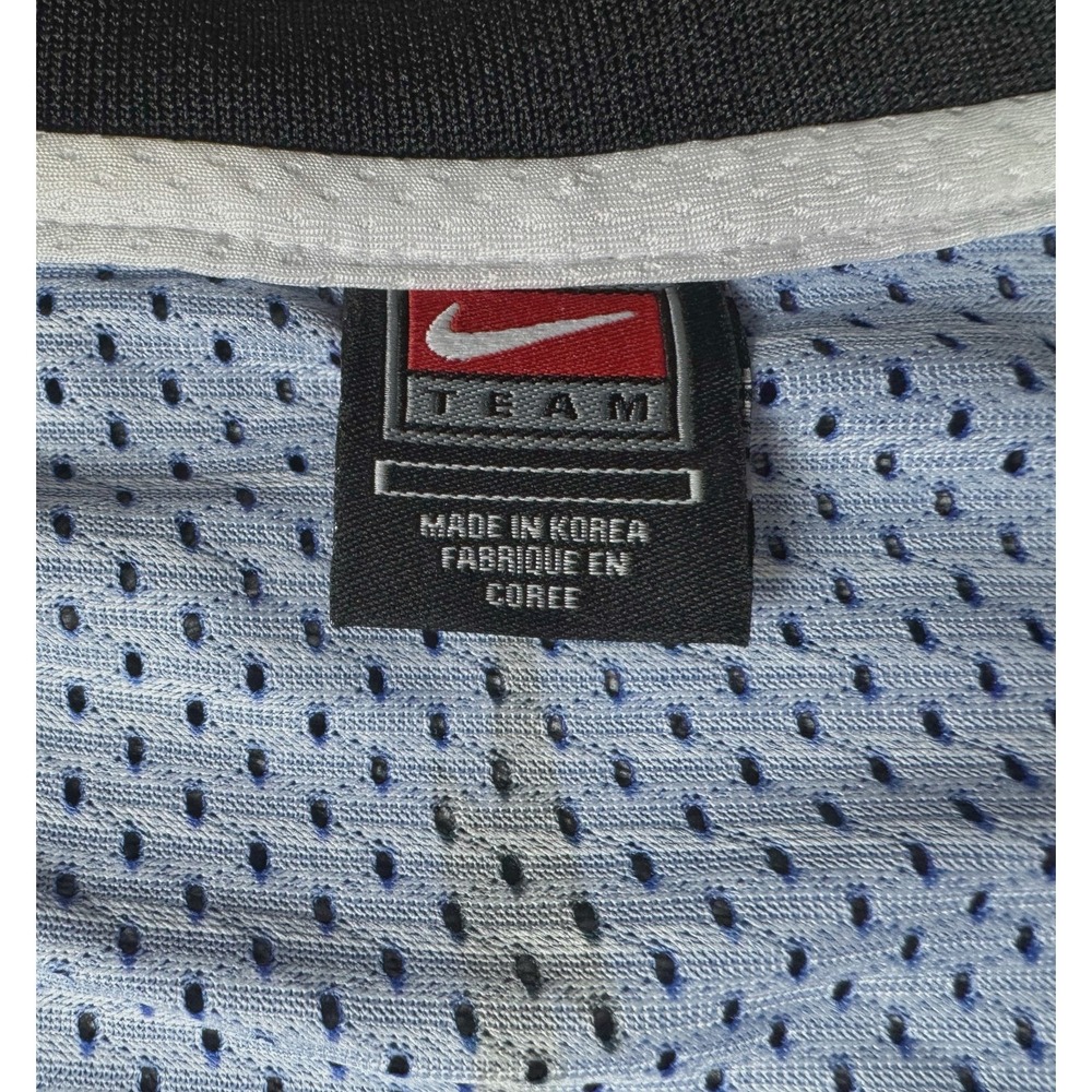 VTG Nike Vince Carter #15 Toronto Raptors Jersey Dino Purple Size L +2 Y2K NBA - Picture 11 of 16